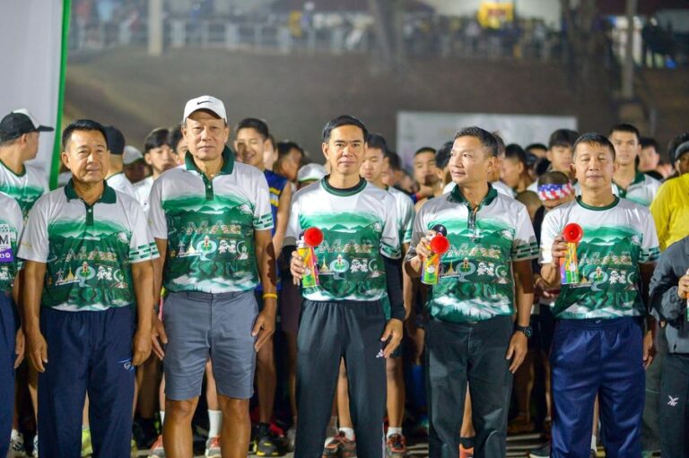 ร่วมพิธีเปิดงานกิจกรรม “109 ปี วิ่งประเพณี HONGSONSUKSA RUN 2023”
