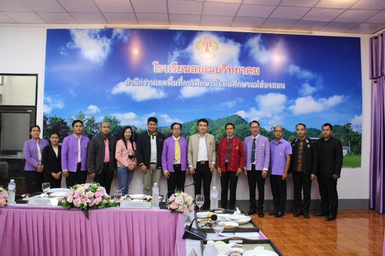 ลงพื้นที่ตรวจสอบข้อมูลเชิงประจักษ์ ข้อมูลอาคารเรียนอาคารประกอบขนาดใหญ่ ประจำปีงบประมาณ พ.ศ. 2568