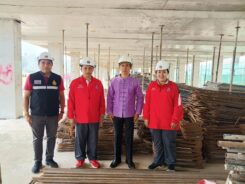 เข้าติดตาม การดำเนินงานก่อสร้างอาคารของสถานศึกษา ณ โรงเรียนปายวิทยาคาร อำเภอปาย จังหวัดแม่ฮ่องสอน