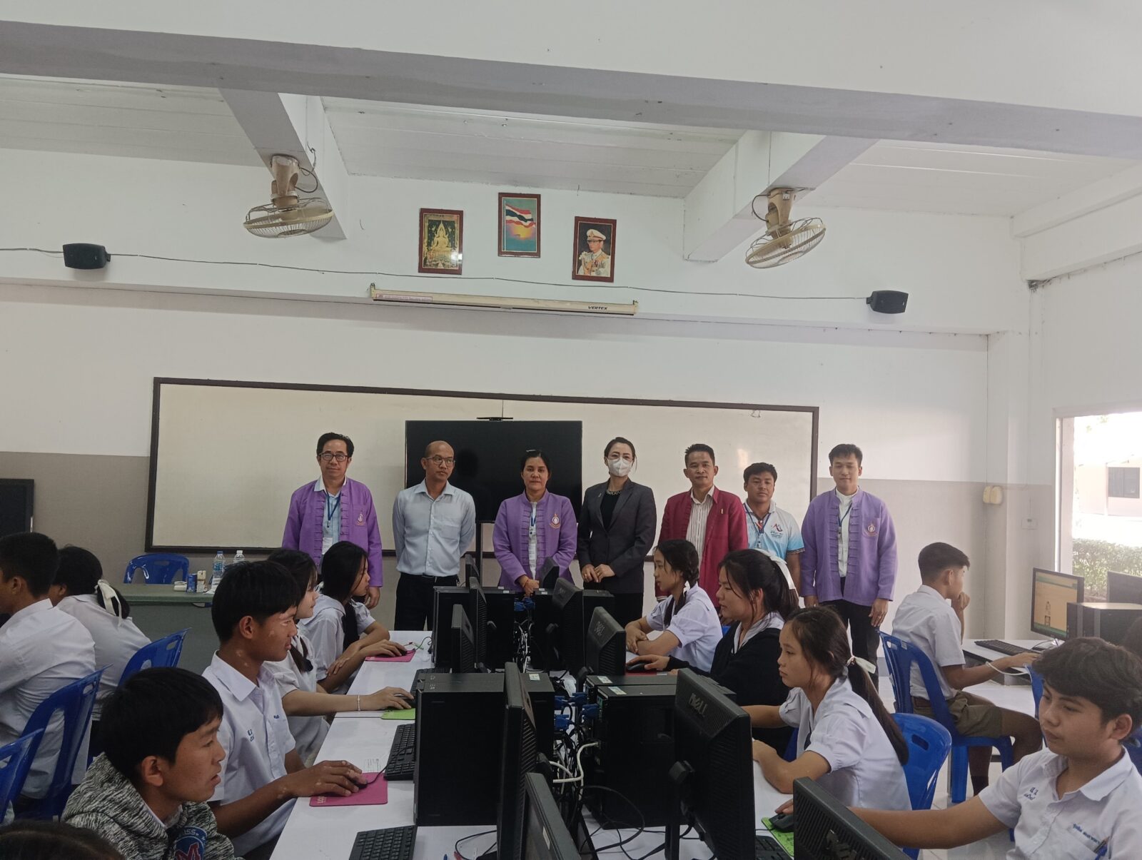 ลงพื้นที่ตรวจเยี่ยม กำกับ ติดตาม ในการดำเนินการทดสอบ ทางการศึกษาระดับชาติ (O-NET) ระดับชั้น ม.3 ของสนามสอบ โรงเรียนสบเมยวิทยาคม
