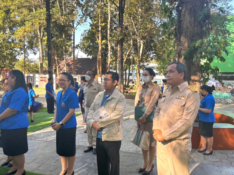 ร่วมต้อนรับ พลเรือเอก พงษ์เทพ หนูเทพ องคมนตรี ประธานกรรมการบริหาร มูลนิธิราชประชานุเคราะห์ในพระบรมราชูปถัมภ์