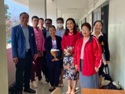 ลงพื้นที่ตรวจเยี่ยม กำกับ ติดตาม ในการดำเนินการทดสอบ ทางการศึกษาระดับชาติ (O-NET) ระดับชั้น ม.3 ของสนามสอบ โรงเรียนห้องสอนศึกษา ในพระอุปถัมภ์ฯ