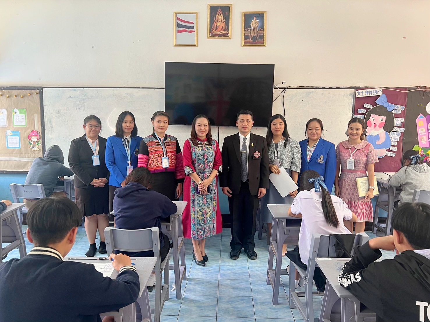 ลงพื้นที่ตรวจเยี่ยม กำกับ ติดตาม ในการดำเนินการทดสอบ ทางการศึกษาระดับชาติ (O-NET) ระดับชั้น ม.3 ของสนามสอบ โรงเรียนปายวิทยาคารและโรงเรียนปางมะผ้าพิทยาสรรพ์