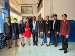 นิเทศตรวจเยี่ยมสนามสอบ (O-NET) ระดับชั้นมัธยมศึกษาปีที่ 6 ณ โรงเรียนเฉลิมรัชวิทยาคม อำเภอสบเมย จังหวัดแม่ฮ่องสอน