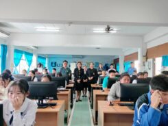 นิเทศตรวจเยี่ยมสนามสอบ (O-NET) ระดับชั้นมัธยมศึกษาปีที่ 6 ณ โรงเรียนเทศบาลเมืองแม่ฮ่องสอน