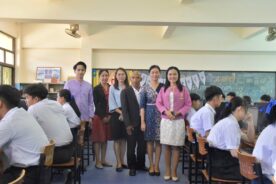 นิเทศตรวจเยี่ยมสนามสอบ (O-NET) ระดับชั้นมัธยมศึกษาปีที่ 6 ณ โรงเรียนราชประชานุเคราะห์ 21 อำเภอแม่ลาน้อย จังหวัดแม่ฮ่องสอน