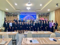 การอบรมเชิงปฏิบัติการ เสริมสร้างความปลอดภัยในสถานศึกษาฯ ณ ห้องประชุมร้านอาหารอีสานแซ่บ บ้านไร่ไผ่หวาน