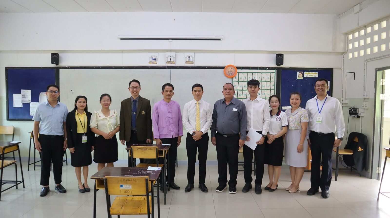 ผอ.สพม.แม่ฮ่องสอน ตรวจเยี่ยมและให้กำลังใจคณะกรรมการและผู้เข้าสอบ รองผู้อำนวยการสถานศึกษา ปี พ.ศ.2567 ภาค ก