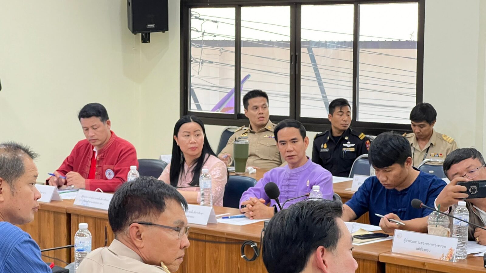 ประชุมเตรียมการรับเสด็จฯ สมเด็จกรมพระกนิษฐาธิราชเจ้า กรมสมเด็จพระเทพรัตน์ราชสุดาฯ สยามบรมราชกุมารี