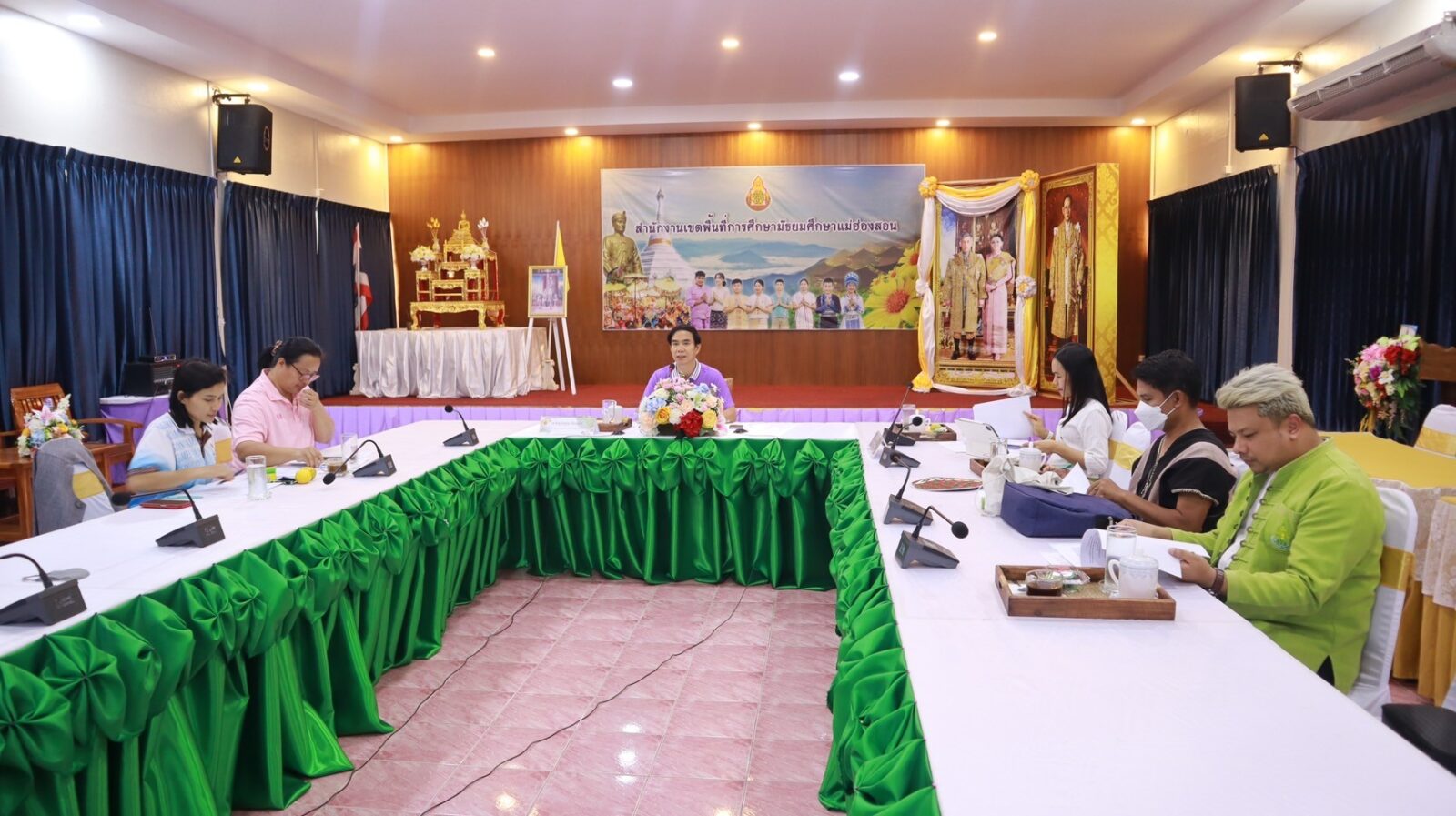 การประชุมการเลื่อนเงินเดือนของข้าราชการครูและบุคลากรทางการศึกษา ตำแหน่งบุคลากรทางการศึกษาอื่นตามมาตรา 38 ค.(2) ครั้งที่ 1 ( 1 เมษายน 2567)