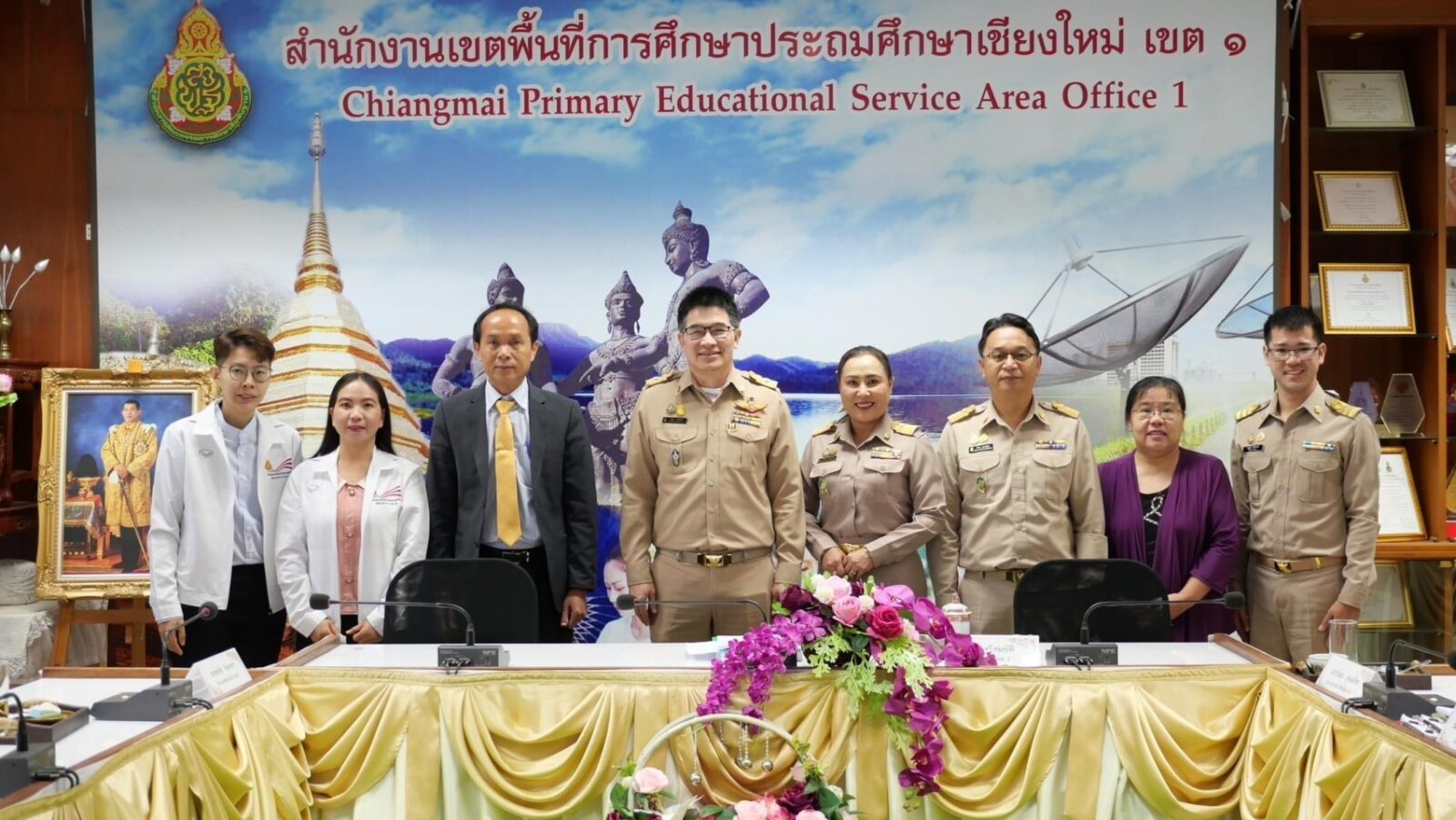 รองผอ.สพม.แม่ฮ่องสอน เข้ารับการประเมินสัมฤทธิผลฯ ครั้งที่ 2/2567 ในระยะเวลา 1 ปี ณ สำนักงานเขตพื้นที่การศึกษาประถมศึกษาเชียงใหม่ เขต 1