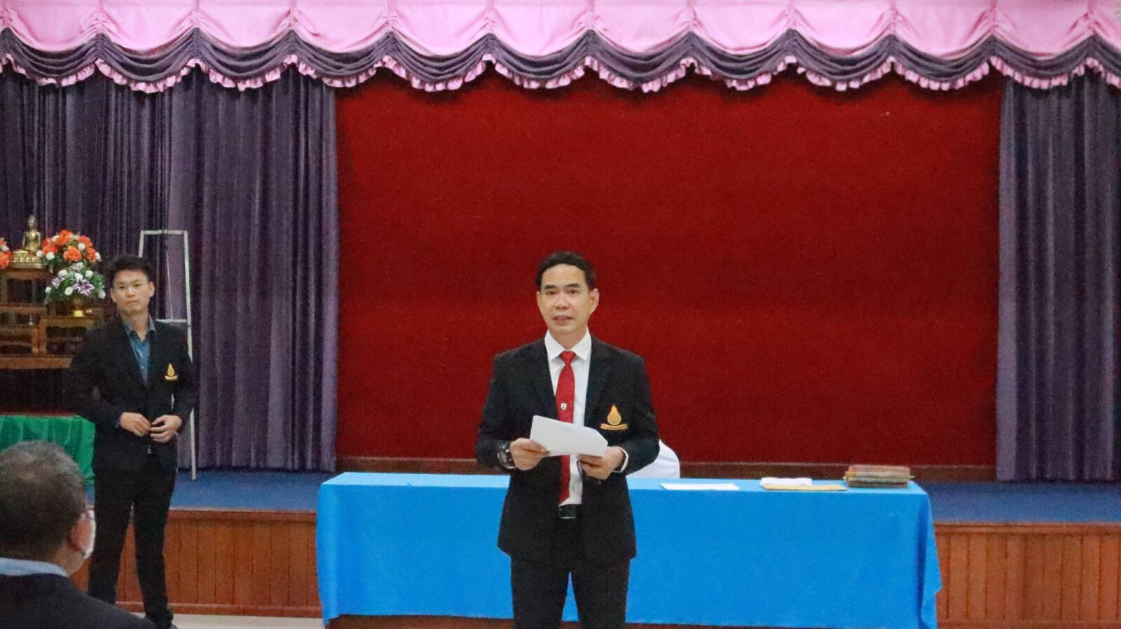 การดำเนินการประเมิน ภาค ค ความเหมาะสมกับตำแหน่ง วิชาชีพ และการปฏิบัติงานในสถานศึกษา (สัมภาษณ์) ในการสอบแข่งขันเพื่อบรรจุและแต่งตั้งบุคคลเข้ารับราชการเป็นข้าราชการครูและบุคลากรทางการศึกษา ตำแหน่ง ครูผู้ช่วย