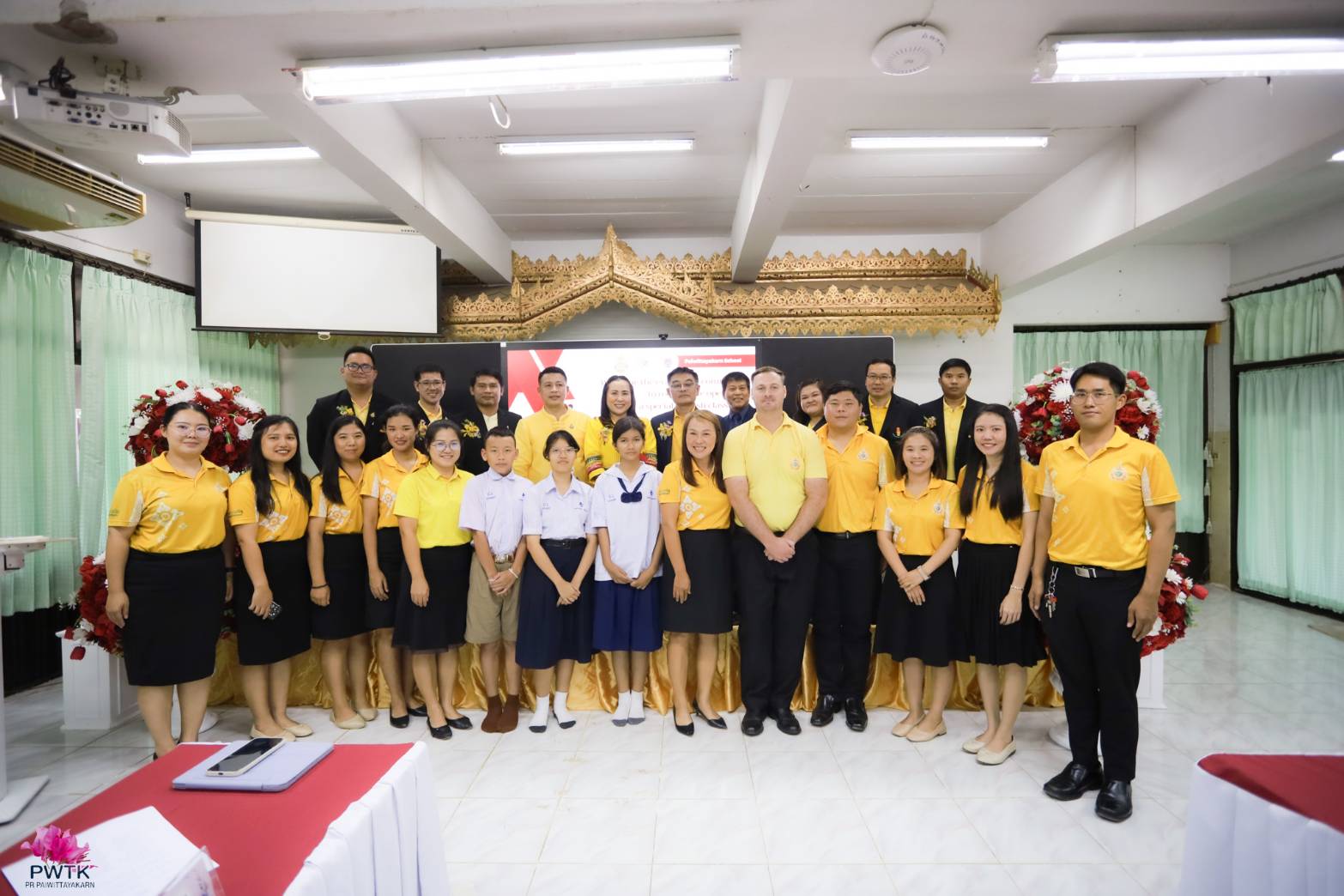 ประเมินความพร้อมของสถานศึกษาที่ขอเปิดห้องเรียนพิเศษภาษาอังกฤษ Mini English Program (MEP) ณ โรงเรียนปายวิทยาคาร