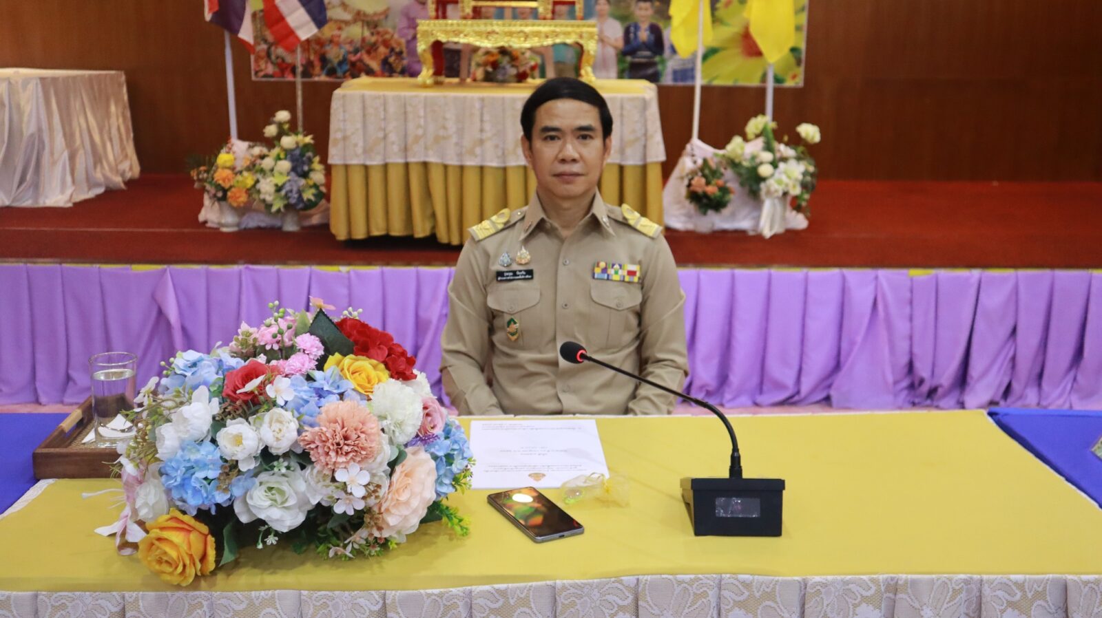 ประชุมผู้บริหารการศึกษา บุลากรทางการศึกษาอื่น พนักงานราชการและลูกจ้าง ในสังกัดสำนักงานเขตพื้นที่การศึกษามัธยมศึกษาแม่ฮ่องสอน ครั้งที่ 3/2567