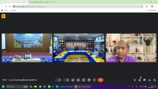 Coaching ผู้อำนวยการโรงเรียนเฉลิมรัชวิทยาคม ในการปฏิบัติงานของผู้ดำรงตำแหน่งผู้อำนวยการสถานศึกษา  ผ่านระบบอิเล็กทรอนิกส์ Zoom Meeting