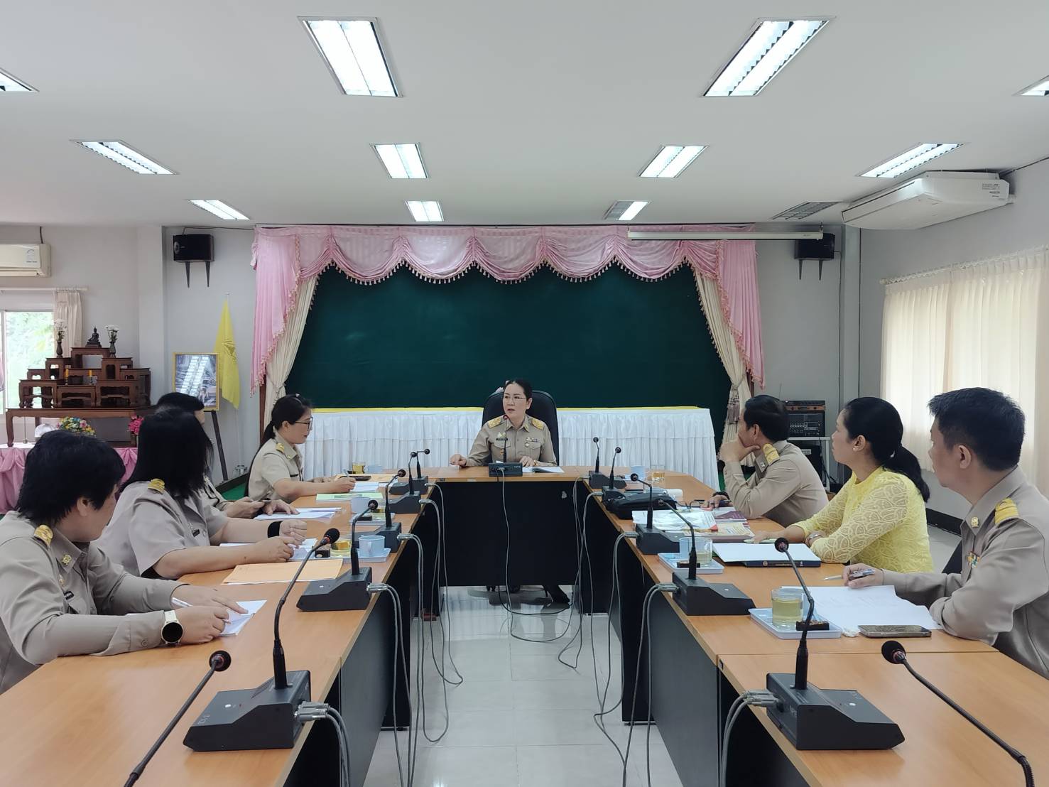 ประชุมคณะกรรมการส่งเสริมสวัสดิการและสวัสดิภาพครูและบุคลากรทางการศึกษาจังหวัดแม่ฮ่องสอน(สกสค.) ประจำเดือนกันยายน พ.ศ. 2567