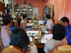 ประชุมคณะกรรมการพิจารณาคำขอจัดตั้งงบประมาณรายจ่ายประจำปีงบประมาณ พ.ศ.2569 งบลงทุน รายการค่าครุภัณฑ์ ที่ดินและสิ่งก่อสร้าง สำนักงานเขตพื้นที่การศึกษามัธยมศึกษาแม่ฮ่องสอน