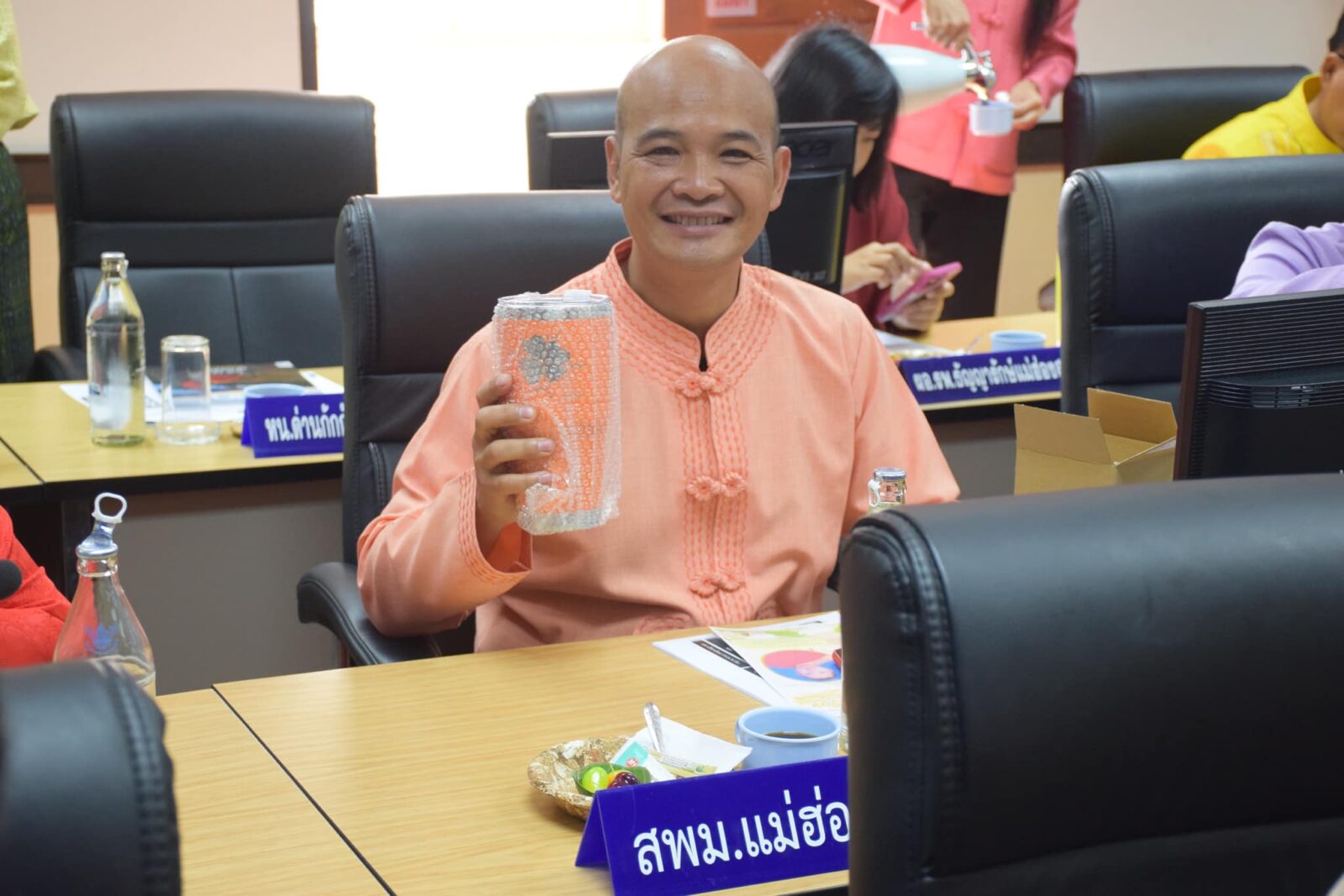 การประชุมหัวหน้าส่วนราชการ จังหวัดแม่ฮ่องสอน ครั้งที่ 1/2568 ประจำเดือน (มกราคม)