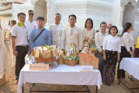 ทำบุญตักบาตร แด่พระภิกษุ-สามเณร เนื่องในวันมาฆบูชา ประจำปีพุทธศักราช 2568