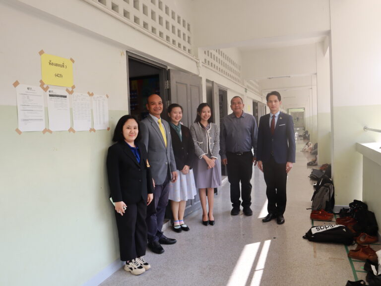 รองผู้อำนวยการสำนักงานเขตพื้นที่การศึกษามัธยมศึกษาแม่ฮ่องสอน ตรวจเยี่ยมสนามสอบการทดสอบทางการศึกษาระดับชาติขั้นพื้นฐาน (O-NET) ระดับชั้นมัธยมศึกษาปีที่ 3 ประจำปีการศึกษา 2567