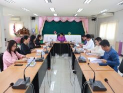 ประชุมคณะอนุกรรมการส่งเสริมสวัสดิการและสวัสดิภาพครูและบุคลากรทางการศึกษาจังหวัดแม่ฮ่องสอน (สกสค) ประจำเดือนกุมภาพันธ์ ครั้งที่ 2/2568