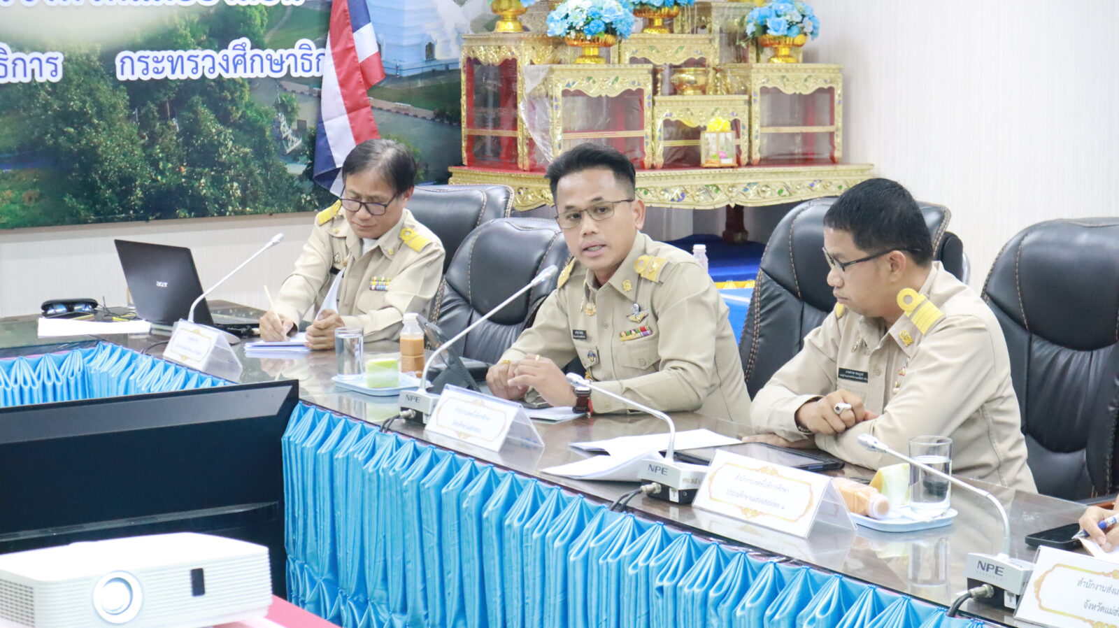 ประชุมการลงพื้นที่ตรวจราชการและติดตามการขับเคลื่อนนโยบายของกระทรวงศึกษาธิการ รอบที่ 1 ในพื้นที่เขตตรวจราชการที่ 15 ประจำปีงบประมาณ พ.ศ. 2568