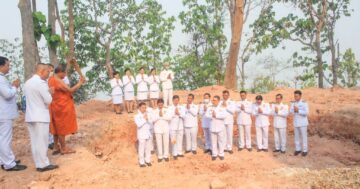 ผอ.สพม.แม่ฮ่องสอน ร่วมพิธีเตรียมสถานที่ก่อสร้างมณฑลปลูก “พระศรีมหาโพธิทศมราชบพิตร”