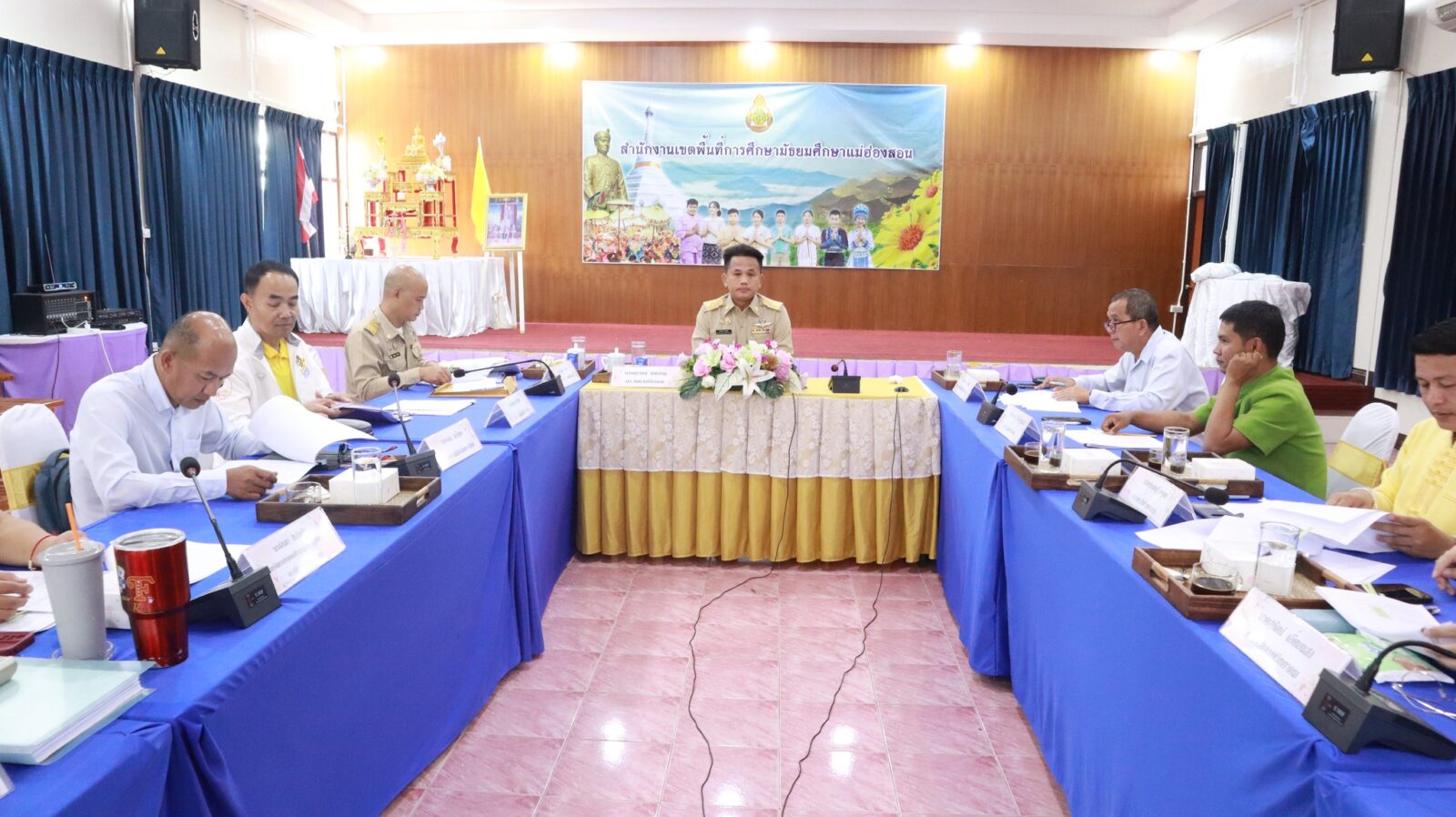 ประชุมคณะกรรมการกลั่นกรองการเลื่อนเงินเดือนสำหรับข้าราชการและลูกจ้างประจำ ครั้งที่ 1 (1เมษายน 2568)