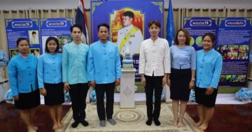 ร่วมพิธีเจริญพระพุทธมนต์ และลงนามถวายพระพรชัยมงคลเฉลิมพระเกียรติ สมเด็จพระเจ้าลูกยาเธอ เจ้าฟ้าทีปังกรรัศมีโชติ มหาวชิโรตตมางกูร สิริวิบูลยราชกุมาร เนื่องในโอกาสวันคล้ายวันประสูติ 29 เมษายน 2568