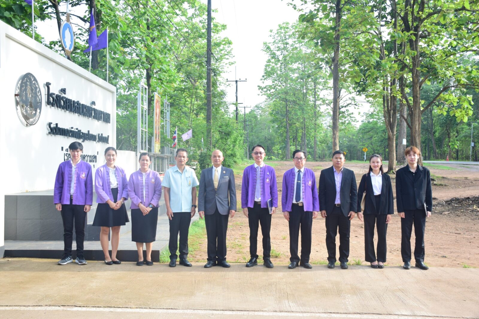 นิเทศติดตามความพร้อมเปิดภาคเรียนที่ 1 ปีการศึกษา 2568 ณ โรงเรียนสบเมยวิทยาคม