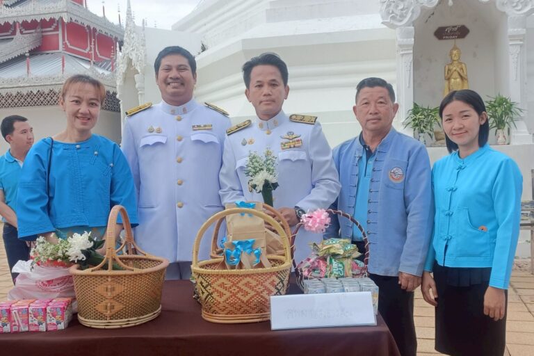 ร่วมพิธีเจริญพระพุทธมนต์และพิธีทำบุญตักบาตรถวายพระราชกุศล เฉลิมพระเกียรติสมเด็จพระนางเจ้าสิริกิติ์ พระบรมราชินีนาถ พระบรมราชชนนีพันปีหลวง เนื่องในโอกาสวันเฉลิมพระชนมพรรษา 12 สิงหาคม 2568