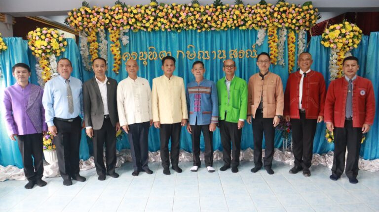 พิธีมุทิตาจิตแด่ข้าราชการครูผู้เกษียณอายุราชการ นายอุดม เดชะบุญ ณ ห้องประชุมดอกรัก โรงเรียนแม่ลาน้อยดรุณสิกข์