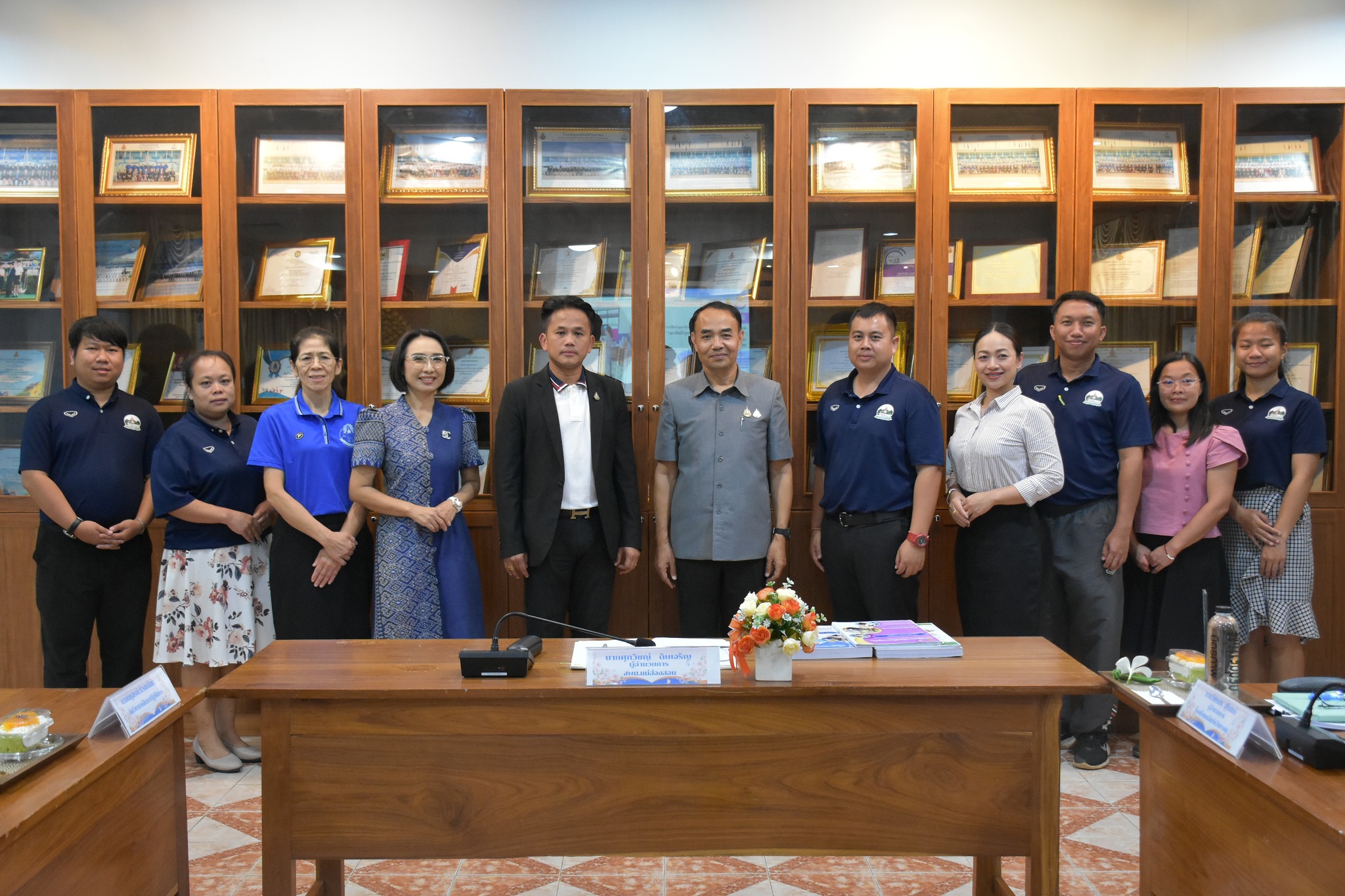 ดำเนินการนิเทศ กำกับ และติดตามผลการจัดการเรียนรู้รายวิชาเพิ่มเติม “การป้องกันการทุจริต” ตามหลักสูตรต้านทุจริตศึกษาในสถานศึกษาในสังกัด จำนวน 5 แห่ง