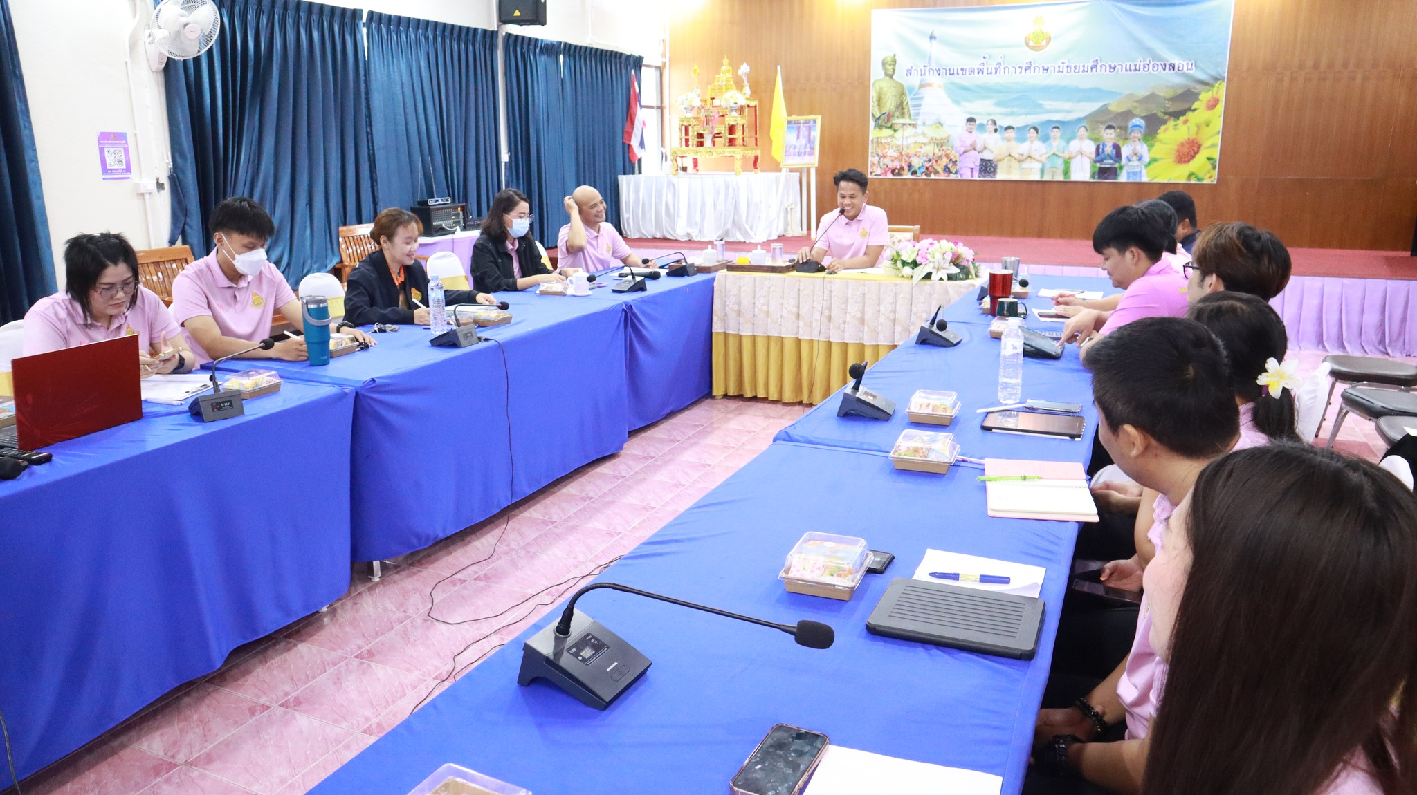 สำนักงานเขตพื้นที่การศึกษามัธยมศึกษาแม่ฮ่องสอน จัดประชุมข้าราชการ พนักงานราชการ และลูกจ้างชั่วคราว ครั้งที่ 3/2568