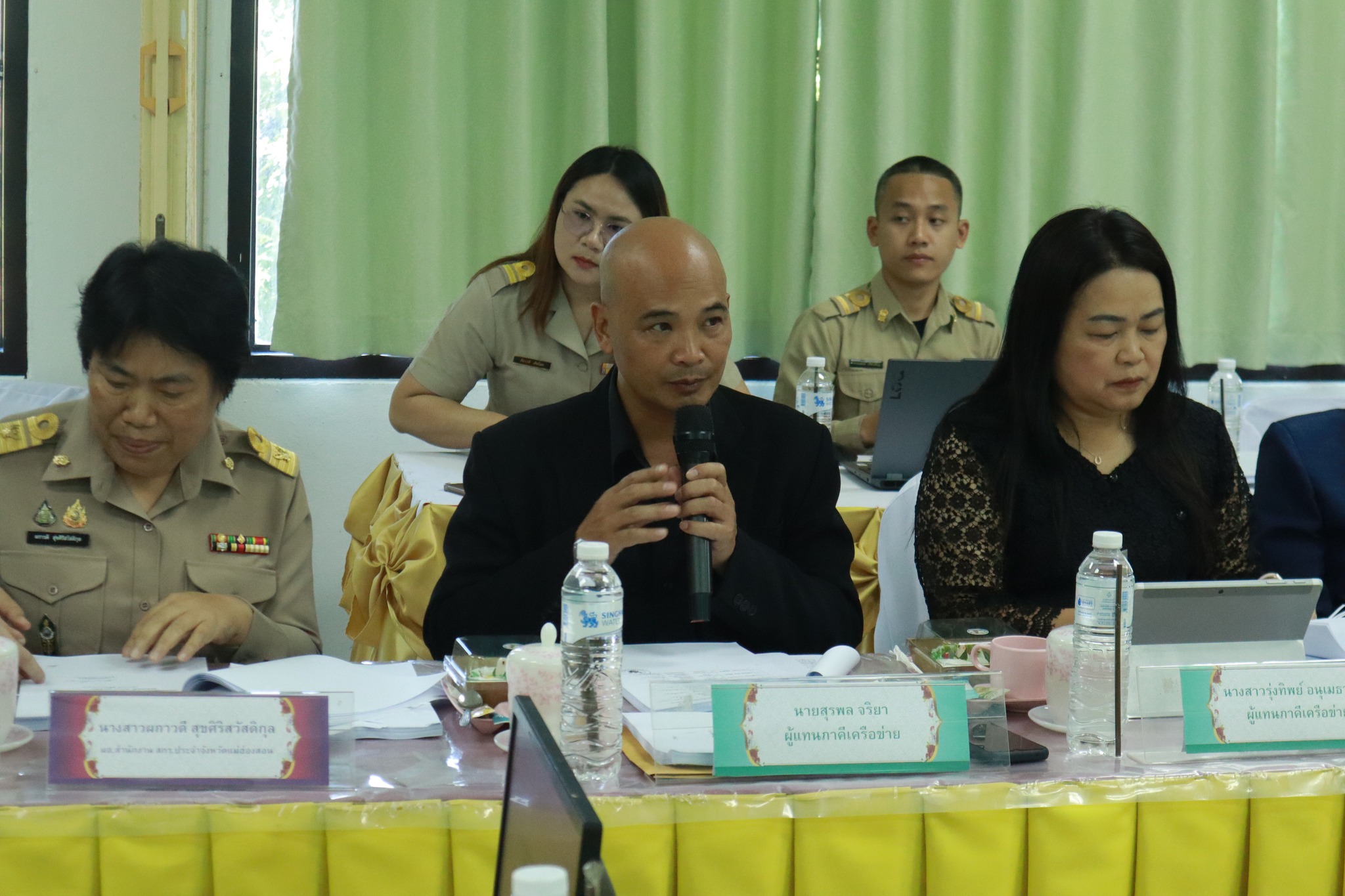 ประชุมพิจารณาร่างแผนการส่งเสริมการเรียนรู้ของสำนักงานส่งเสริมการเรียนรู้ประจำจังหวัดแม่ฮ่องสอน (พ.ศ.2568–2570)