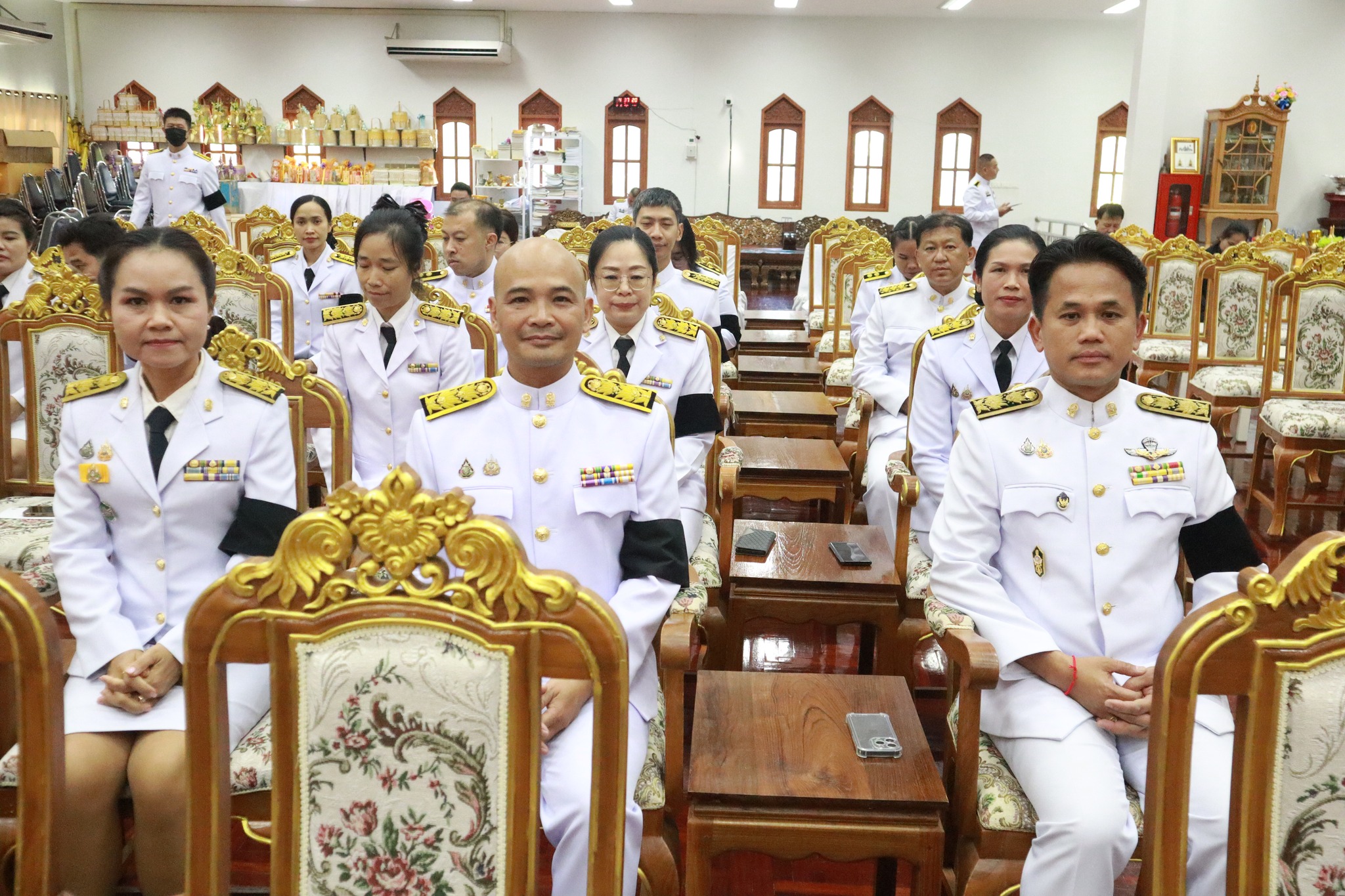 สำนักงานเขตพื้นที่การศึกษามัธยมศึกษาแม่ฮ่องสอน เข้าร่วมพิธีบำเพ็ญกุศล พระพิธีธรรมสวดพระอภิธรรม เพื่ออุทิศถวายพระราชกุศลแด่สมเด็จพระนางเจ้าสิริกิติ์ พระบรมราชินีนาถ พระบรมราชชนนีพันปีหลวง ณ อาคารผู้สูงอายุ วัดพระธาตุดอยกองมู