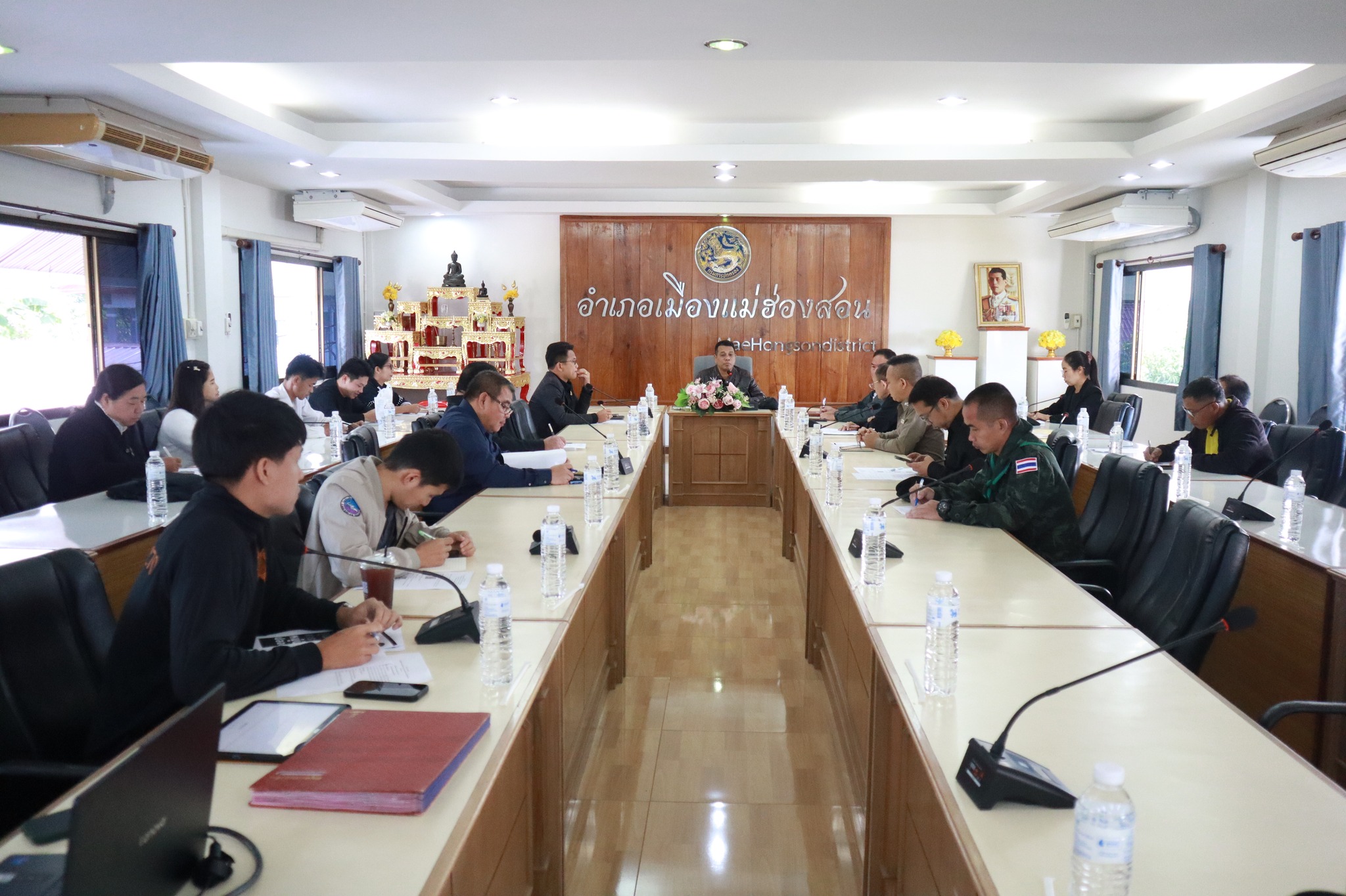 ประชุมคณะกรรมการศูนย์ปฏิบัติการป้องกันและปราบปรามยาเสพติดอำเภอเมืองแม่ฮ่องสอน (ศป.ปส.อ.เมืองแม่ฮ่องสอน) ครั้งที่ 3/2568