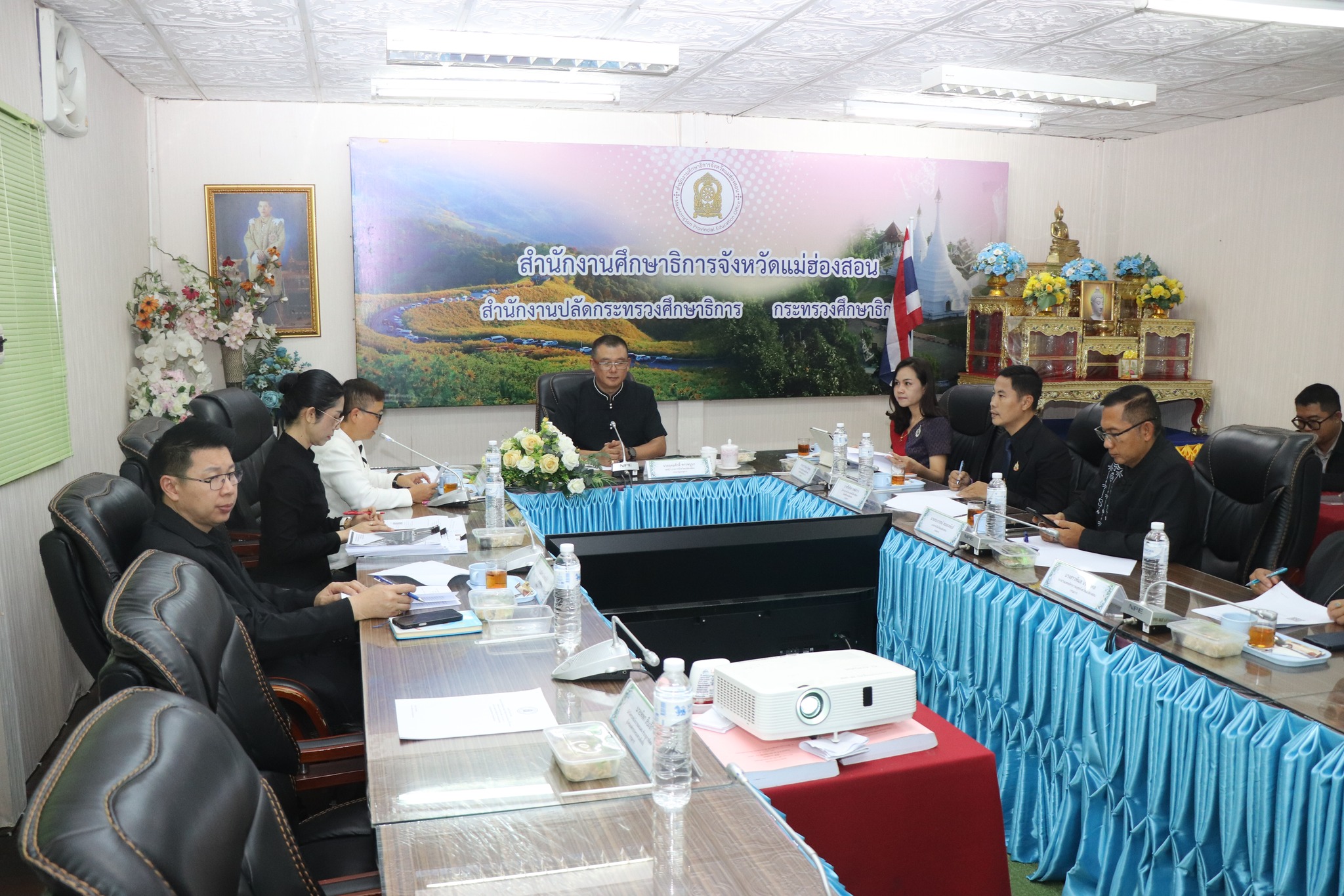 ประชุมคณะกรรมการขับเคลื่อนการพัฒนาการศึกษาจังหวัดแม่ฮ่องสอน ครั้งที่ 1/2569