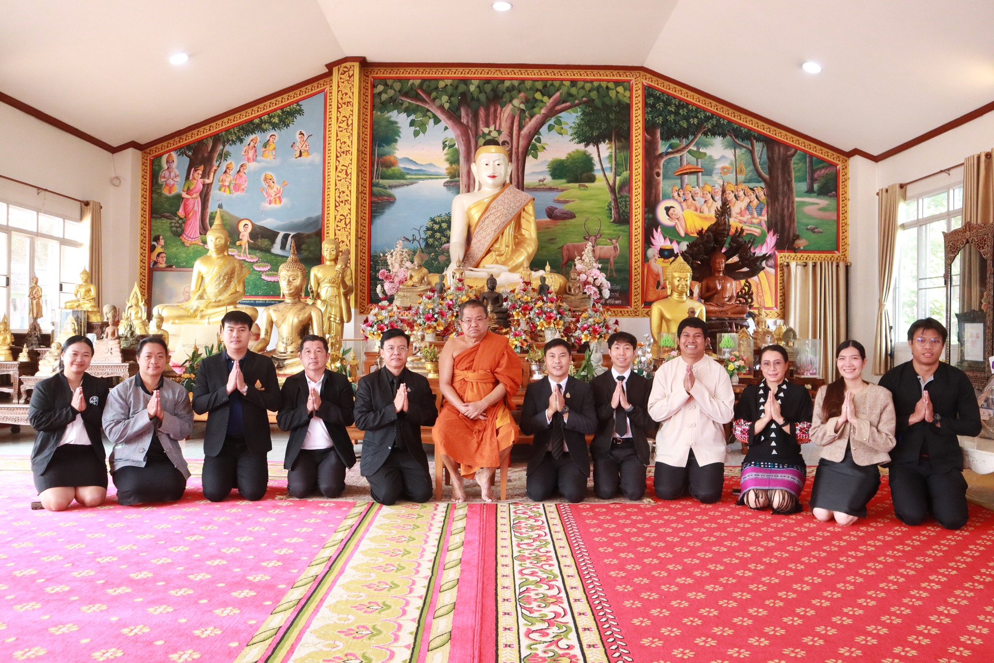 สำนักงานเขตพื้นที่การศึกษามัธยมศึกษาแม่ฮ่องสอน กราบนมัสการเจ้าคณะจังหวัดแม่ฮ่องสอน พร้อมพบธนารักษ์พื้นที่ ร่วมขับเคลื่อนการศึกษาและศาสนา สร้างอนาคตเยาวชนอย่างยั่งยืน