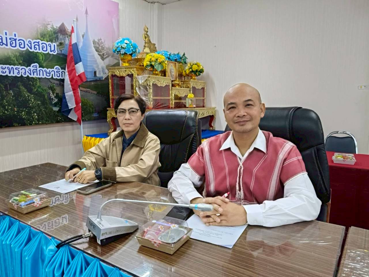 สำนักงานเขตพื้นที่การศึกษามัธยมศึกษาแม่ฮ่องสอน ร่วมประชุมเชิงปฏิบัติการโครงการ Thailand Zero Dropout จังหวัดแม่ฮ่องสอน