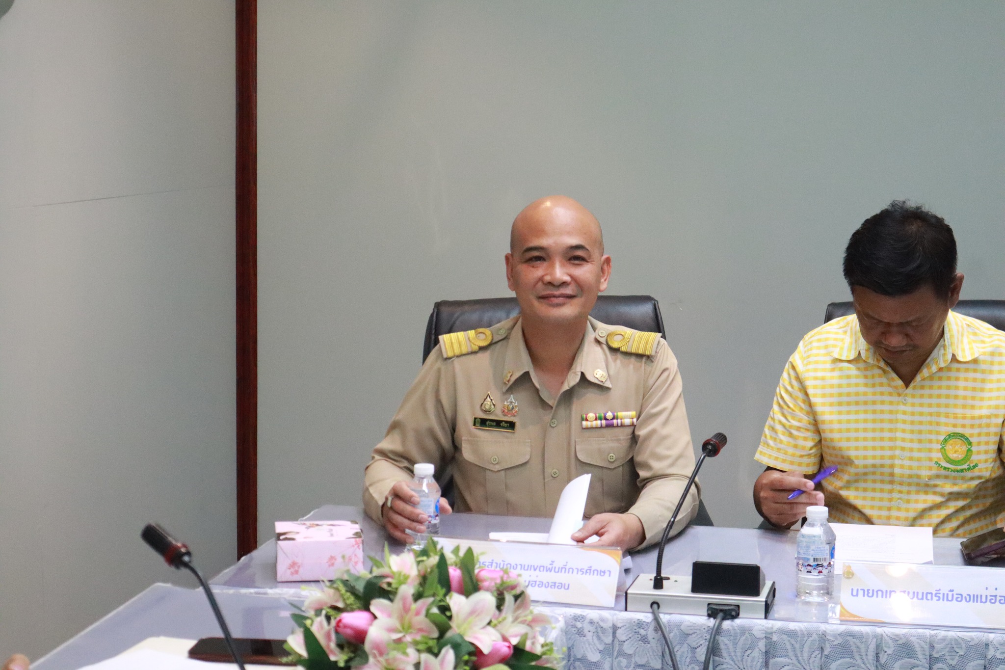 สำนักงานเขตพื้นที่การศึกษามัธยมศึกษาแม่ฮ่องสอน เข้าร่วมประชุมคณะอนุกรรมการควบคุมผลิตภัณฑ์ยาสูบจังหวัดแม่ฮ่องสอน