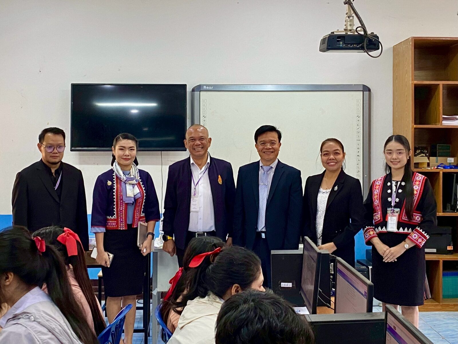 สพม.แม่ฮ่องสอน ตรวจเยี่ยมสนามสอบ O-NET ม.6 ปีการศึกษา 2568 โรงเรียนปางมะผ้าพิทยาสรรพ์