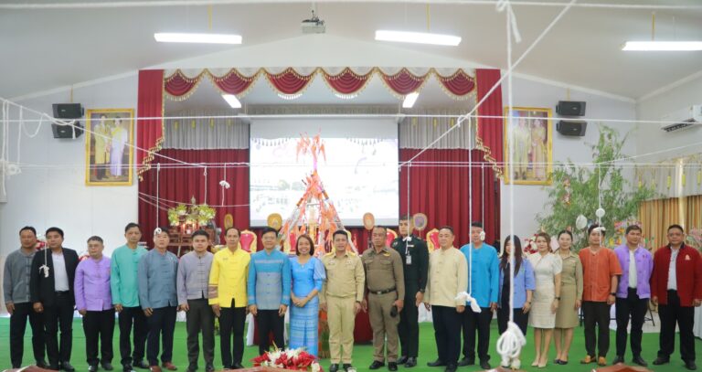สำนักงานเขตพื้นที่การศึกษามัธยมศึกษาแม่ฮ่องสอน เข้าร่วมพิธีวันคล้ายวันสถาปนาโรงเรียนปายวิทยาคาร ครบรอบ 59 ปี