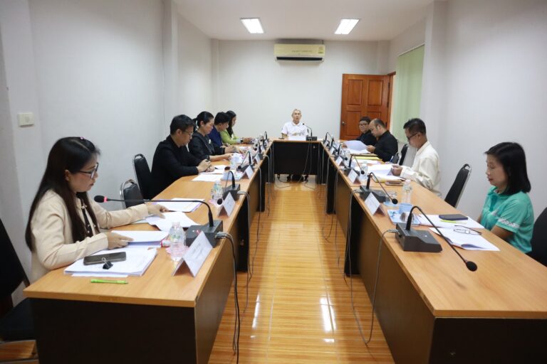 สำนักงานเขตพื้นที่การศึกษามัธยมศึกษาแม่ฮ่องสอน ร่วมประชุมคณะกรรมการ สกสค.จังหวัดแม่ฮ่องสอน