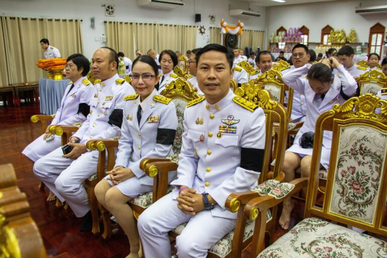 สพม.แม่ฮ่องสอน ร่วมพิธีบำเพ็ญกุศลสัตตมวาร อุทิศถวายเป็นพระกุศลแด่ สมเด็จพระเจ้าลูกเธอ เจ้าฟ้าพัชรกิติยาภา นเรนทิราเทพยวดี กรมหลวงราชสาริณีสิริพัชร มหาวัชรราชธิดา